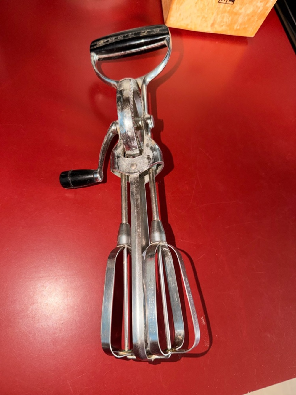 Vintage egg beater